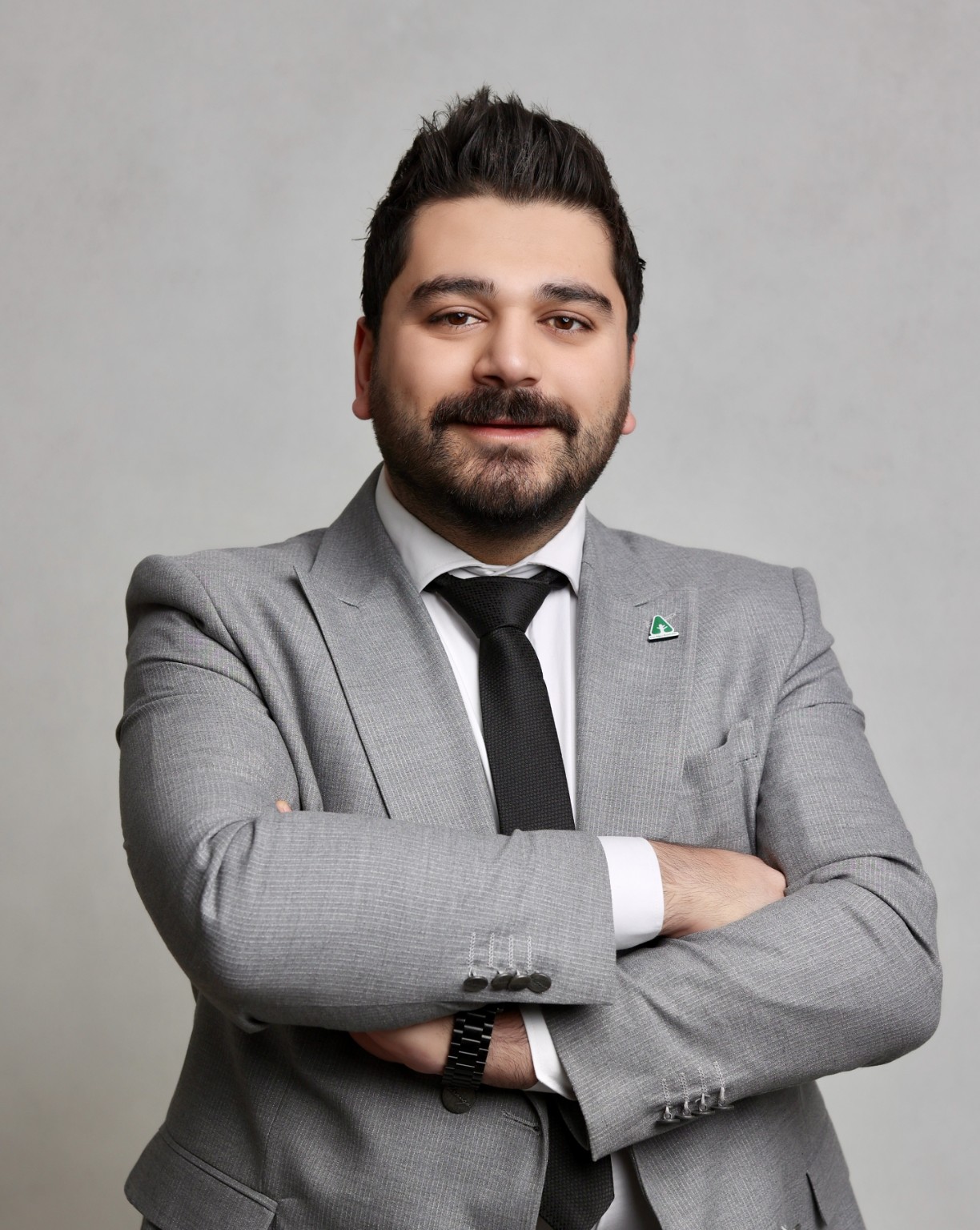 Serhat Aytaç Akbaş'ın siyah beyaz portresi